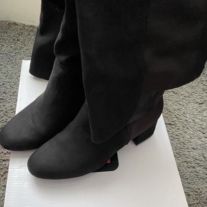 Knee high boots from fashion nova